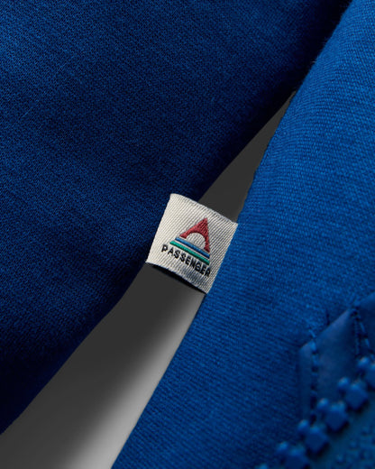 Women's Solscape Active Hoodie - Blue Navy Marl - Flatlay