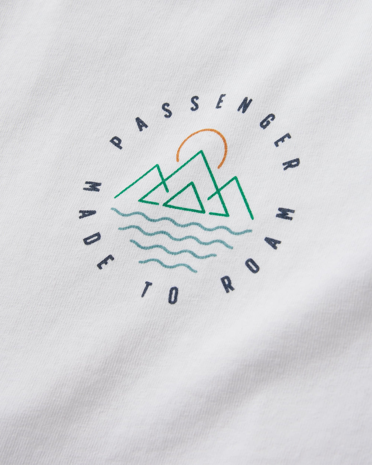 Escapism T-Shirt - White - Flatlay
