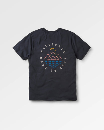 Escapism T-Shirt - Black - Flatlay