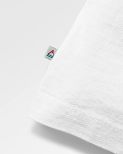Heritage Relaxed Fit LS T-Shirt - White - Flatlay