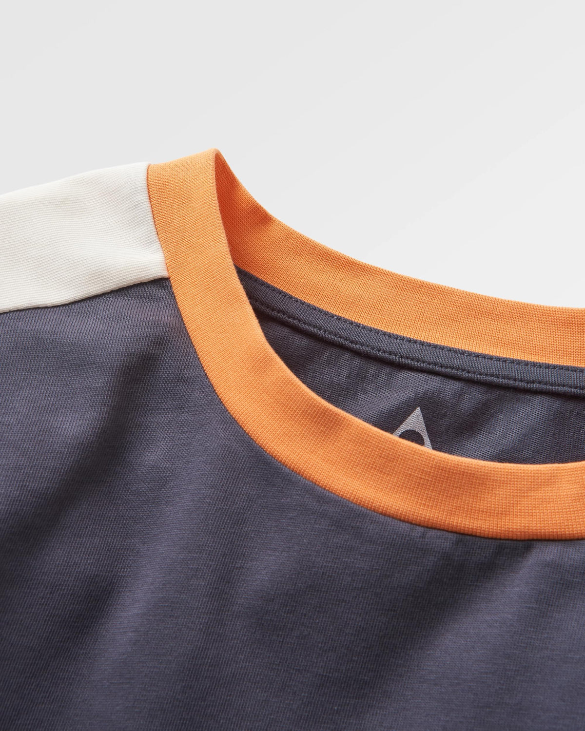 Hilltop Cotton LS T-Shirt - Charcoal - Flatlay