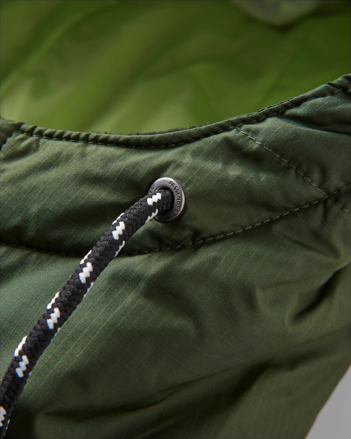Ocean Insulated Anorak - Abstract Mountain Fir Tree - Flatlay
