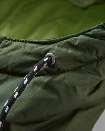 Ocean Insulated Anorak - Abstract Mountain Fir Tree - Flatlay