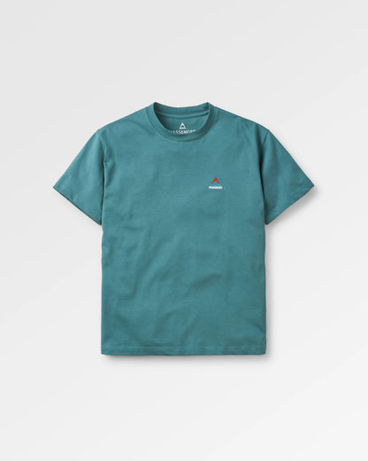 Vita Relaxed Fit T-Shirt - Deep Ocean - Flatlay