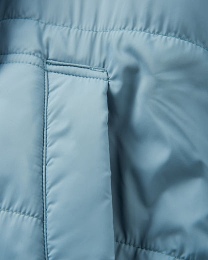 Flora Sherpa Lined Parka - Arctic - Flatlay