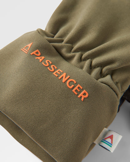 Jacks Touch Screen Gloves - Khaki - Flatlay