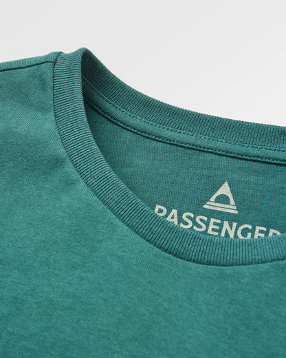 Escapism T-Shirt - Deep Ocean - Flatlay