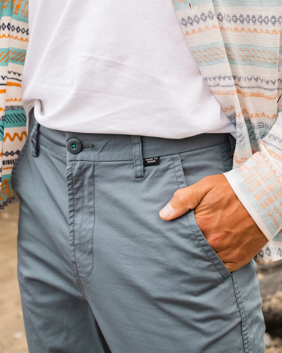 365 Light Trouser - Storm Grey - Lifestyle