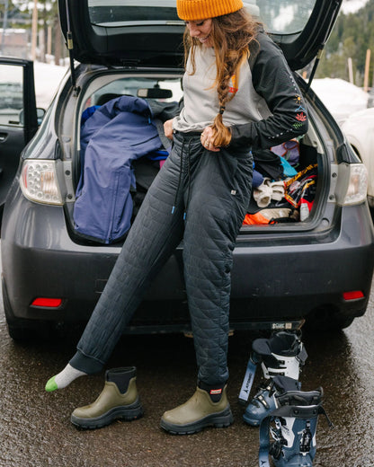 Homewood Quilted Jogger - Black - Lifestyle