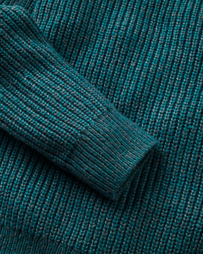 Fog Knitted Jumper - Mediterranean - Flatlay