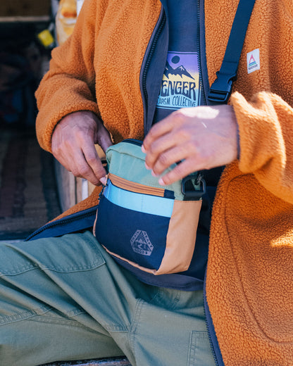 Navigate Hybrid Bike and Hip Pack - Deep Navy/Laurel Green - Lifestyle