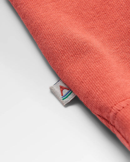 Classic LS T-Shirt - Mineral Red - Flatlay