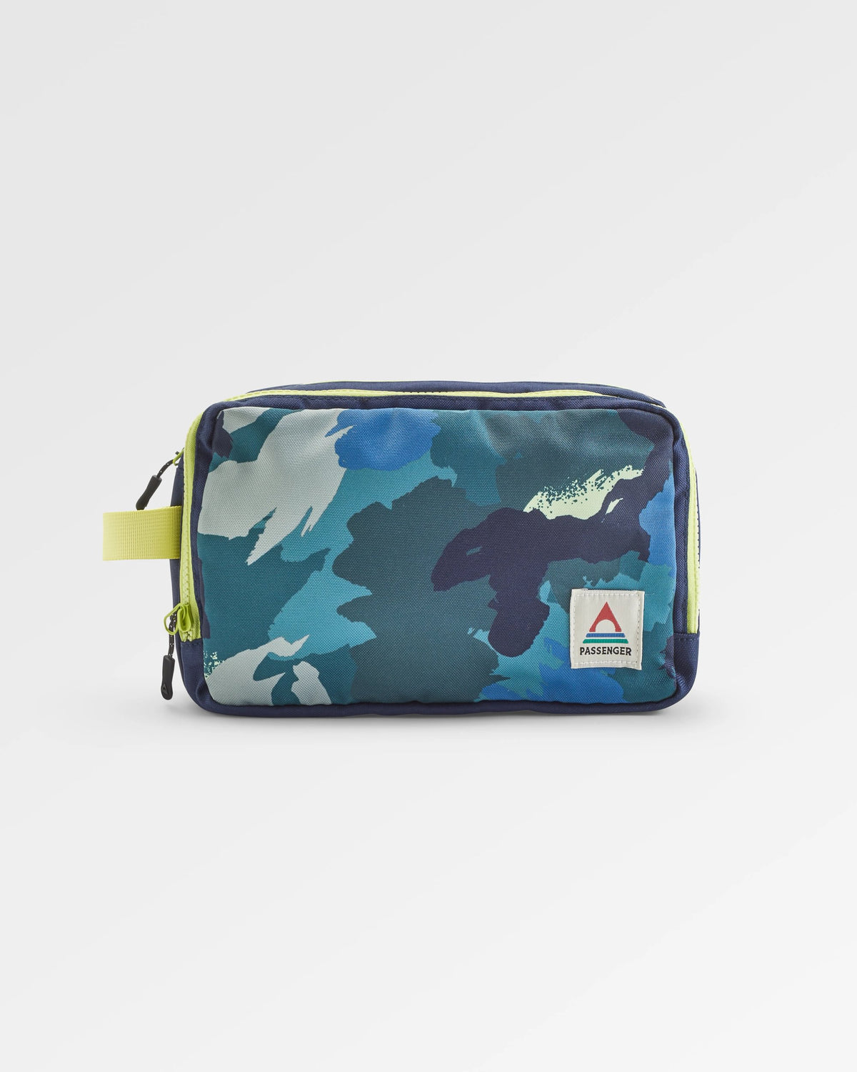 Travel Wash Kit - Alpine Camo Rain Forest - Flatlay