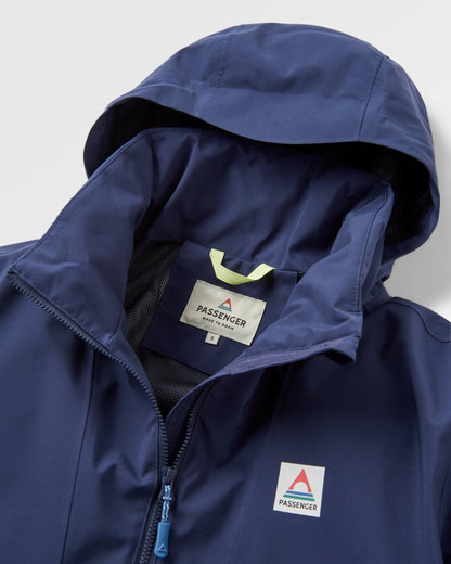 Skyline Waterproof Anorak - Rich Navy - Flatlay