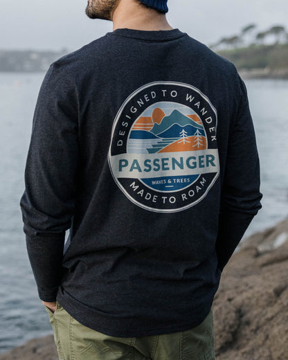 Odyssey LS T-Shirt - Ebony Marl - Lifestyle