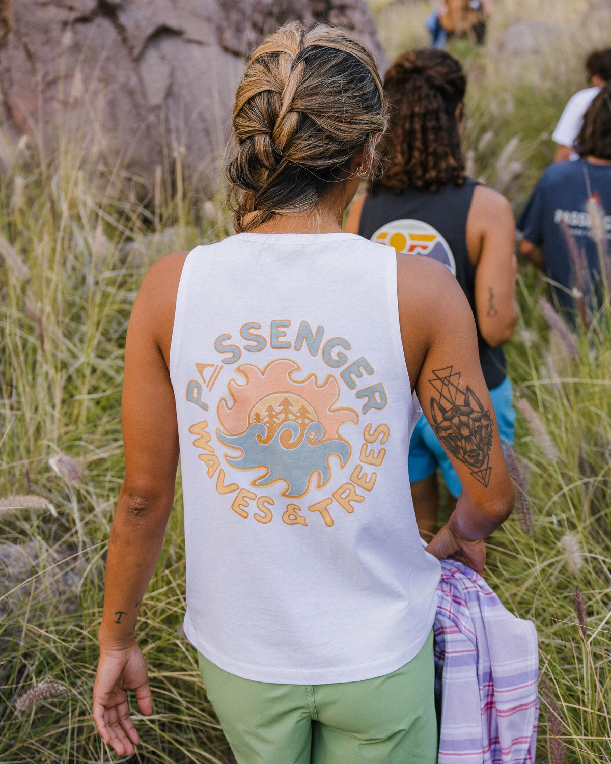 Dune Women's Vest - White - Lifestyle