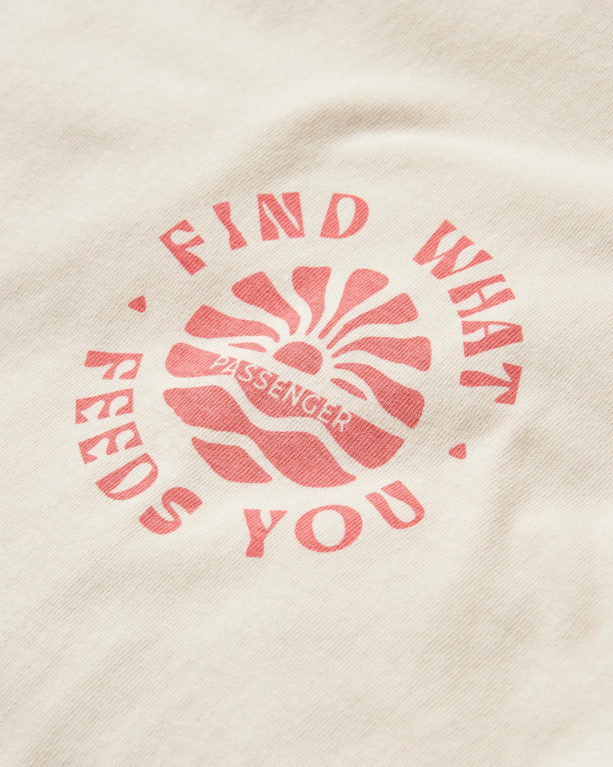 Rediscover T-Shirt - Birch - Flatlay