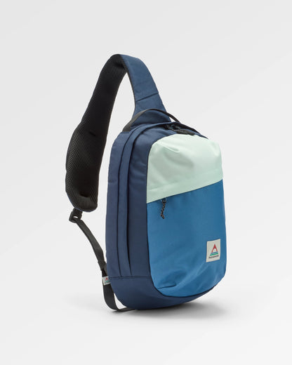 Boondocker Sling 8L - Rich Navy/Surf Spray/Moonlight Blue - Flatlay