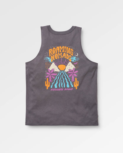 Cactus Vest - Faded Black - Flatlay
