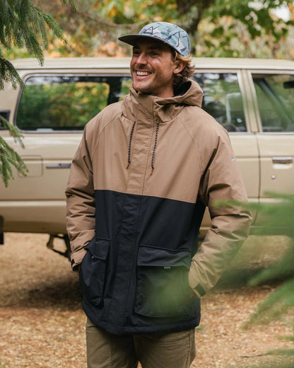 Baltic Insulated Parka - Caramel/Black - Lifestyle