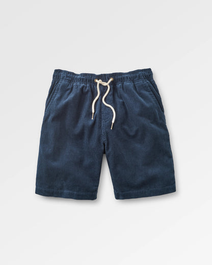 Drifter Corduroy Short - Rich Navy - Flatlay