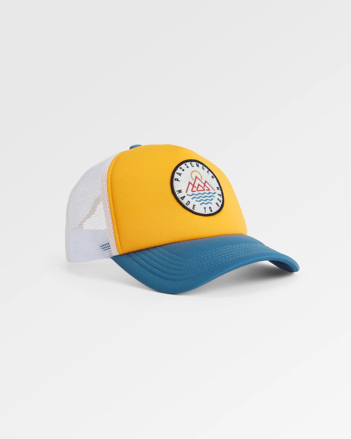 Escapism Trucker Cap - Moonlight Blue - Flatlay