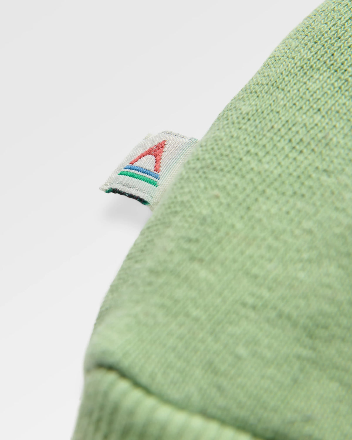 Dune Oversized Hoodie - Stem Green Marl - Flatlay