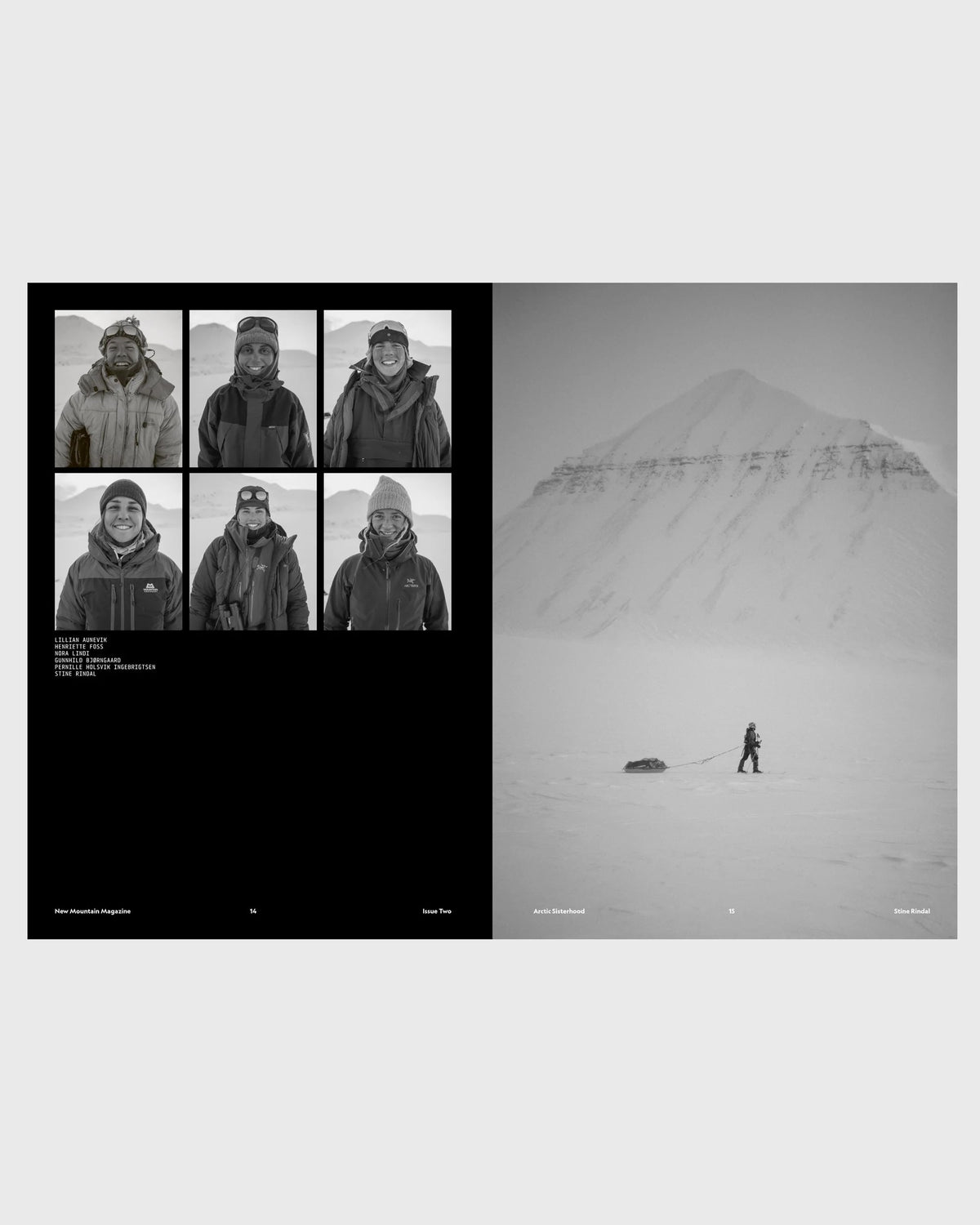 New Mountain Magazine Issue Two - Flatlay