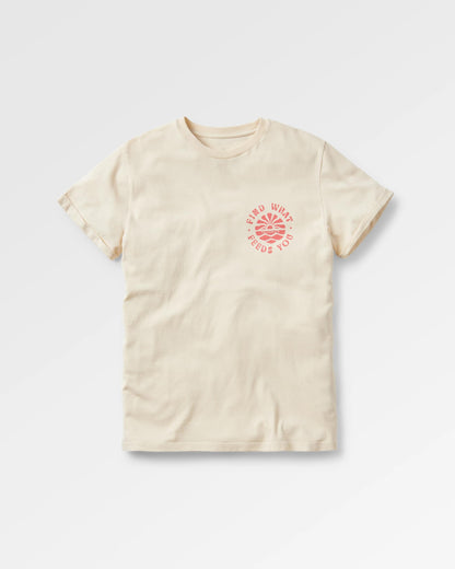 Rediscover T-Shirt - Birch - Flatlay