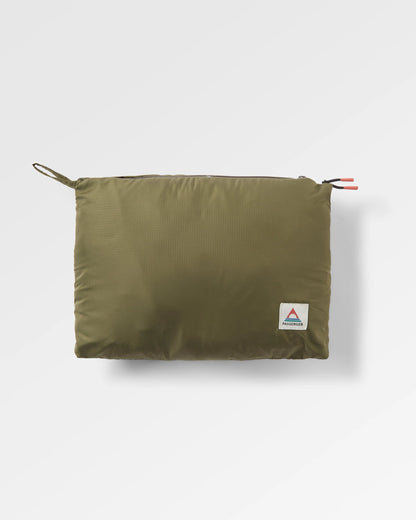Oceanic Insulated Anorak - Black/Khaki - Flatlay