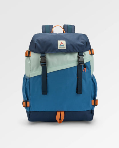 Boondocker 32L Backpack - Rich Navy/Surf Spray/Moonlight Blue - Flatlay