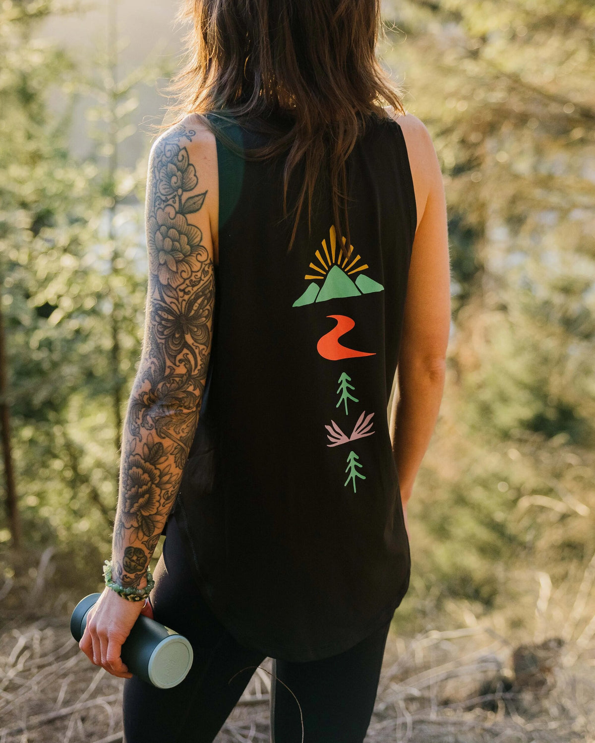 Breezy Active Vest - Black - Lifestyle