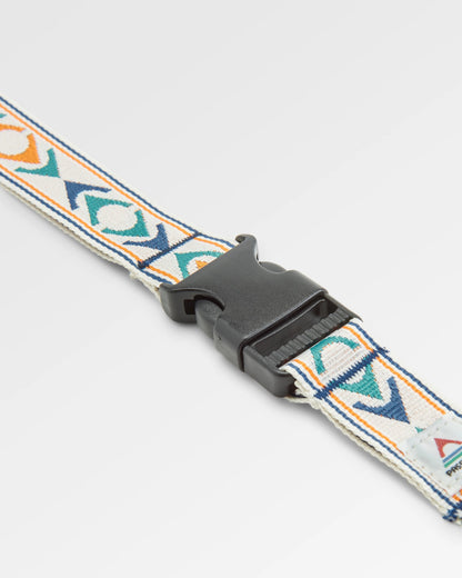 Travel Lanyard - Stepping Stone - Sunrise Orange/Birch - Flatlay