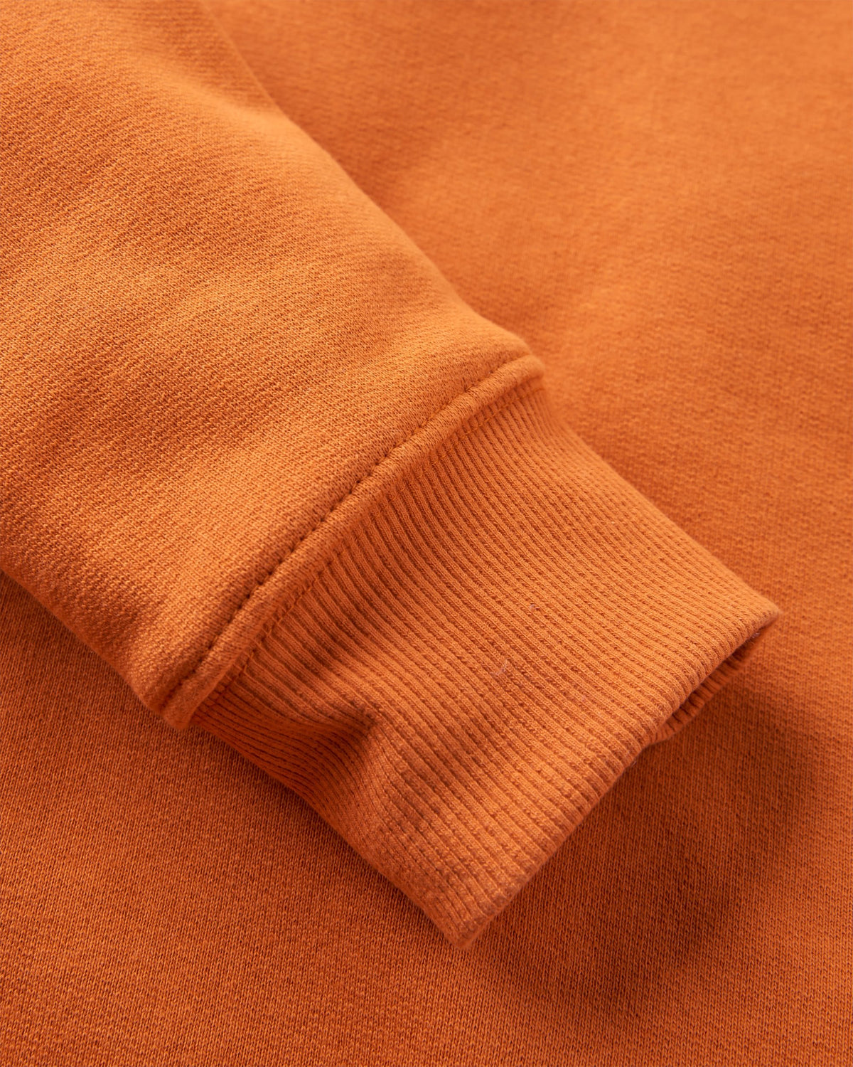 Escapism Regular Fit Sweatshirt - Sunset Orange - Flatlay