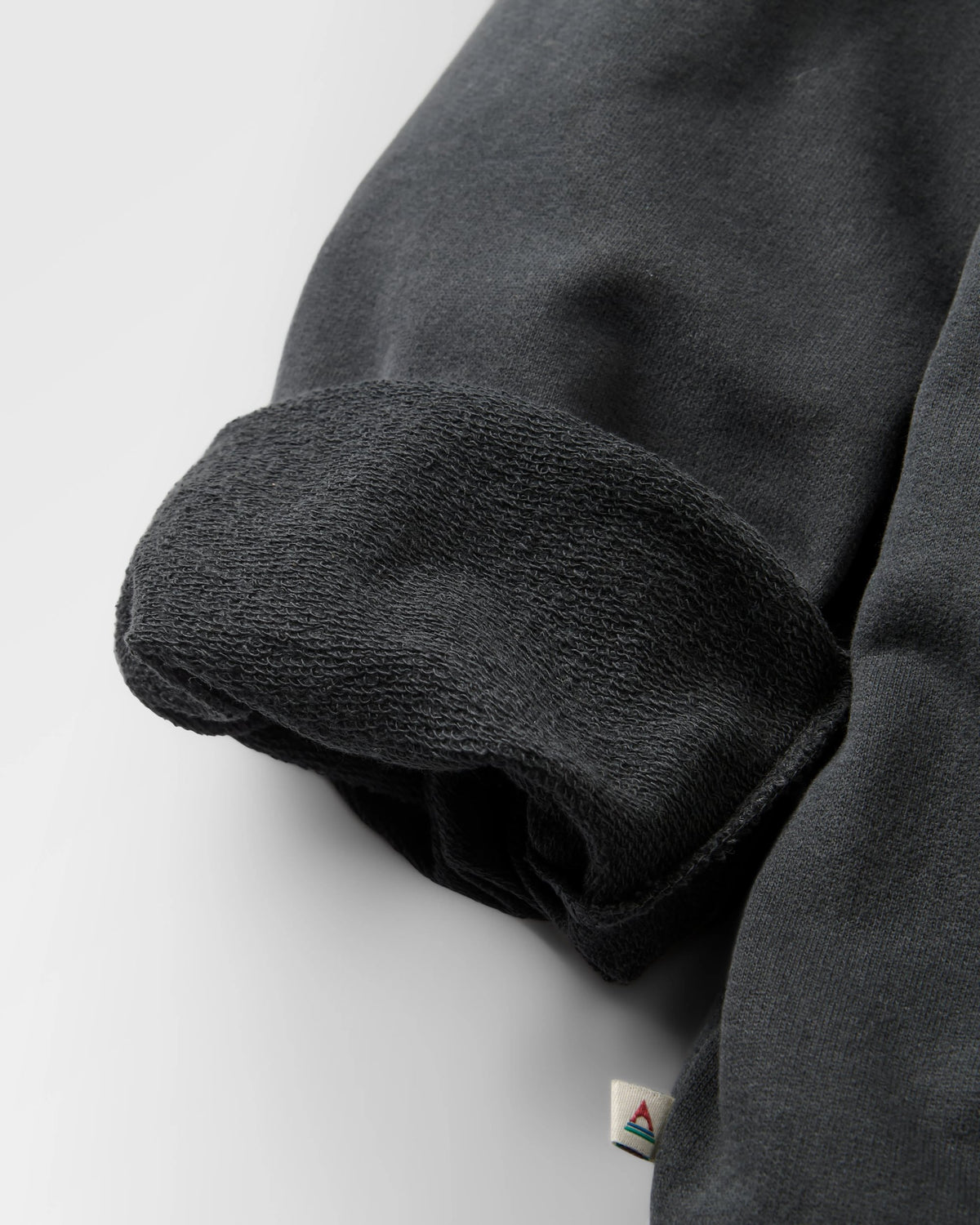 Heritage Women's Sweatshirt - Faded Black - Flatlay