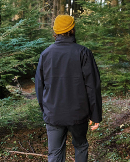 Diablo Waterproof Anorak - Faded Black - Lifestyle