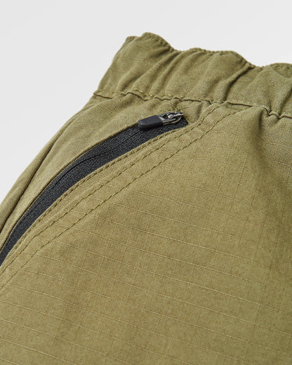 Rif-Raf Cotton Ripstop Trouser - Khaki - Flatlay