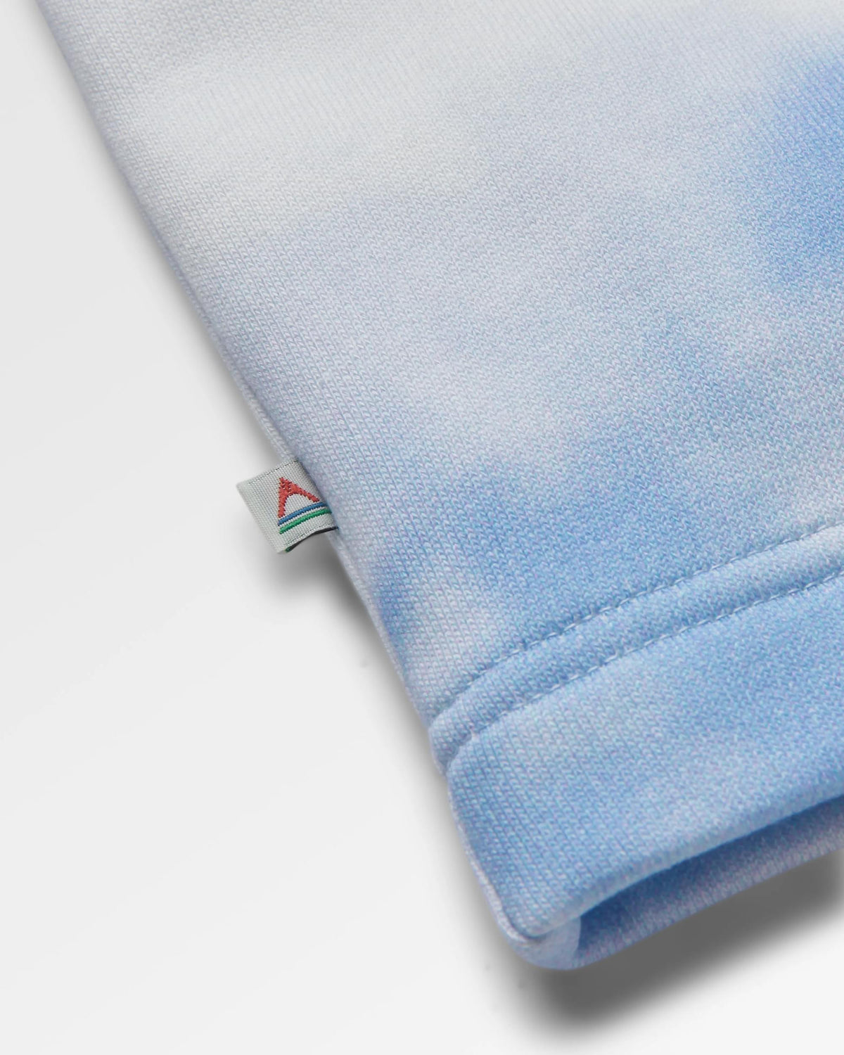 Rediscover Cotton Sweatshirt - Tie Dye Cornflower - Flatlay
