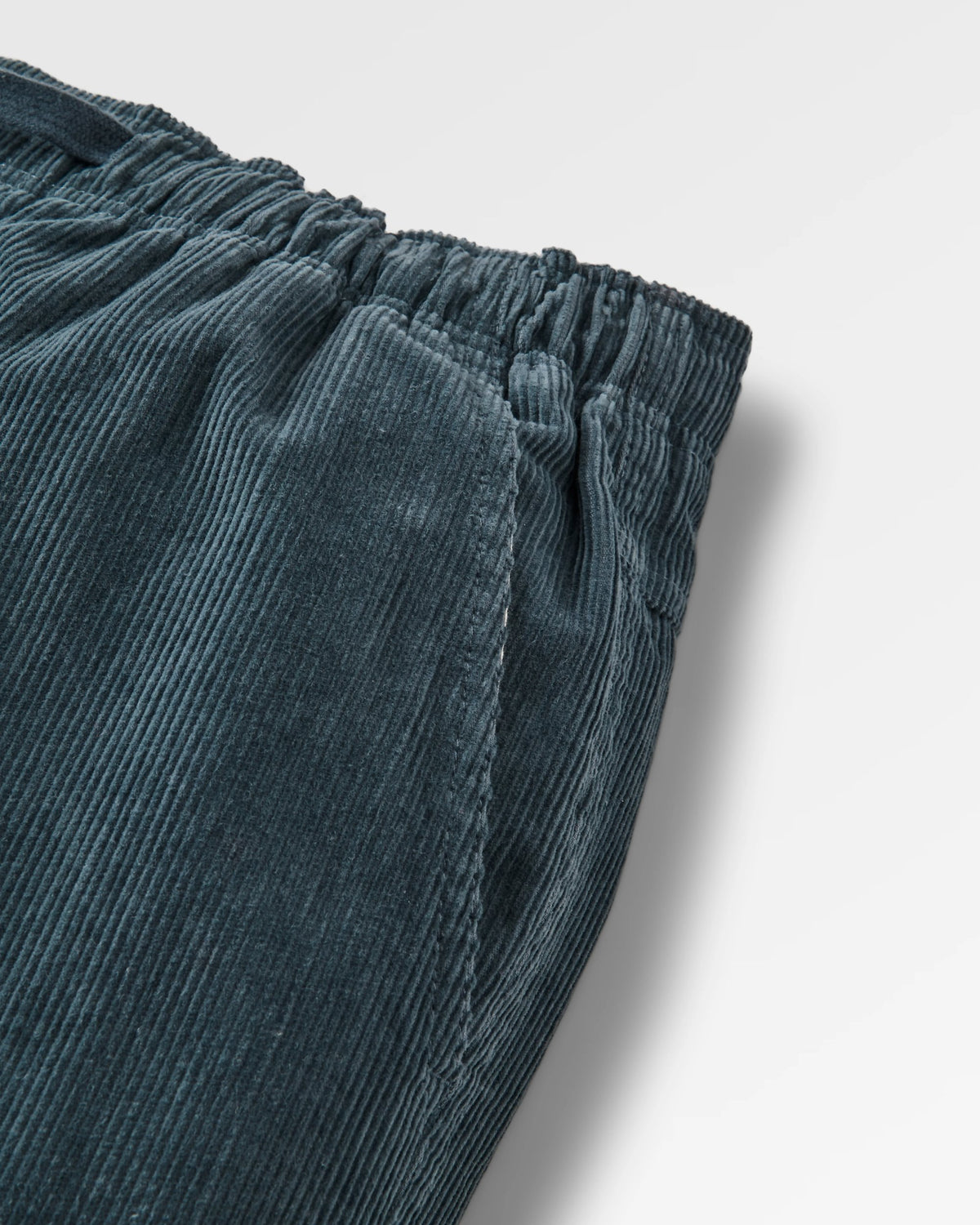Drifter Cord Relaxed Fit Trouser - Smoke Blue - Flatlay