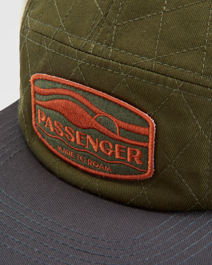 Nightfall Polar Fleece Lined Hat - Dusty Olive - Flatlay
