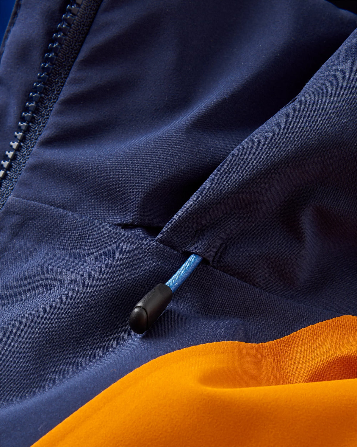 Skyline Waterproof Anorak - Sunrise Orange - Flatlay