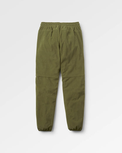Set Off Fleece Jogger - Khaki - Flatlay
