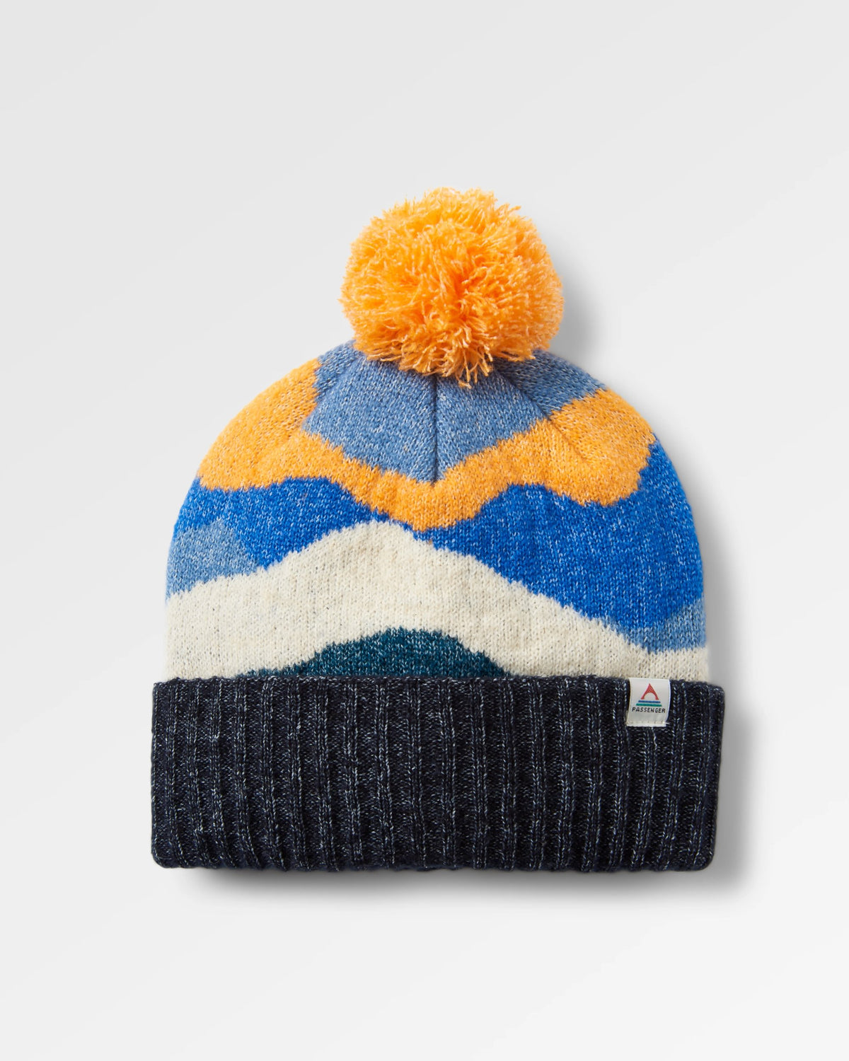 Scenic Bobble Hat - Scenic Orange - Flatlay