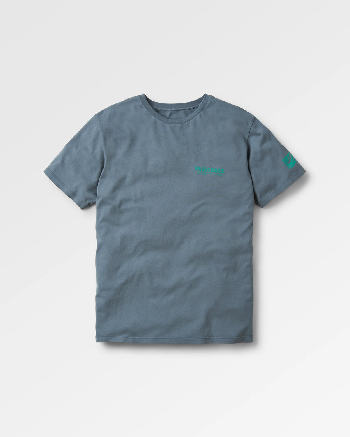 Icon T-Shirt - Storm Grey - Flatlay