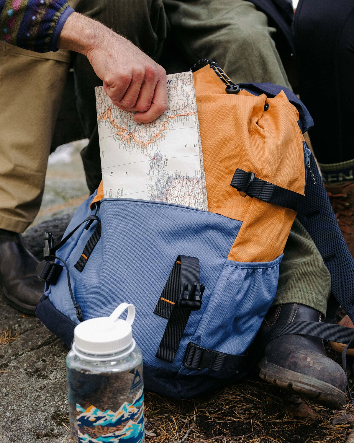 Boondocker 26L Backpack - Honey/Dark Denim/Rich Navy - Lifestyle