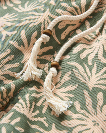 Santosa Cotton Cord Short - Seaweed Pistachio - Flatlay