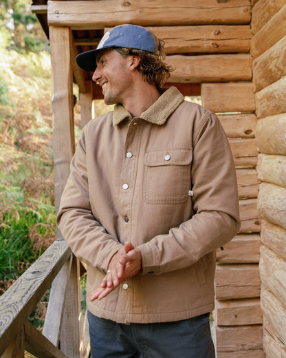 Falcon Cotton Jacket - Toffee - Lifestyle