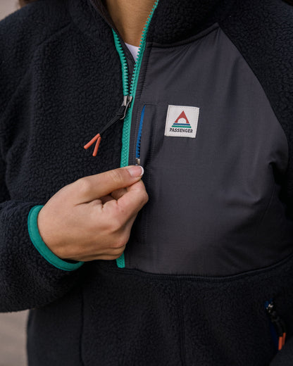 Home Sherpa Fleece - Black - Lifestyle