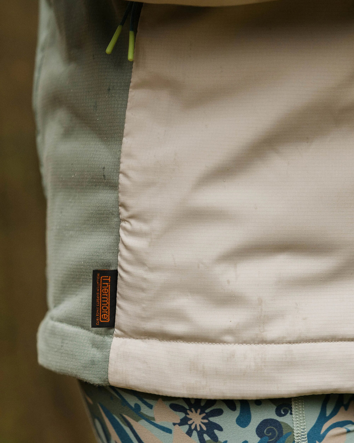 Shasta Lightweight Thermore® Insulated Jacket - Pistachio/Blue Steel - Lifestyle