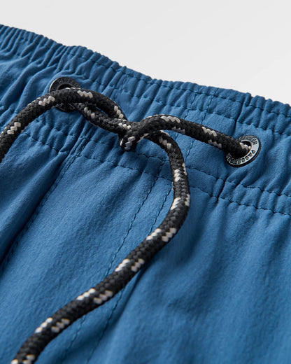 Drifter NetPlus® Swim Lined Short - Dark Denim - Flatlay
